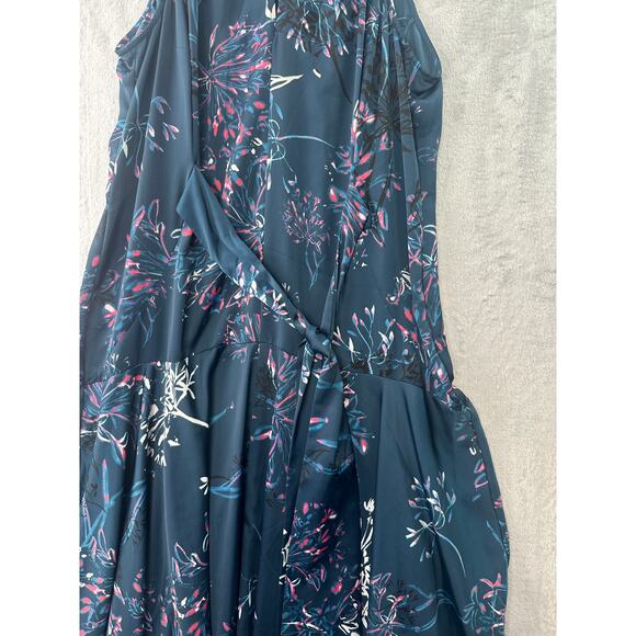 Rachel Roy “Claudette” Tie-Front Midi Dress • Size 14 - Picture 2 of 5